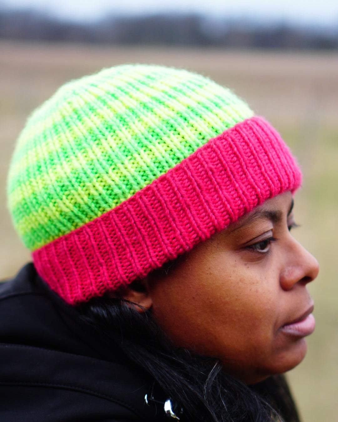 Color Pop Beanie Knit Kit