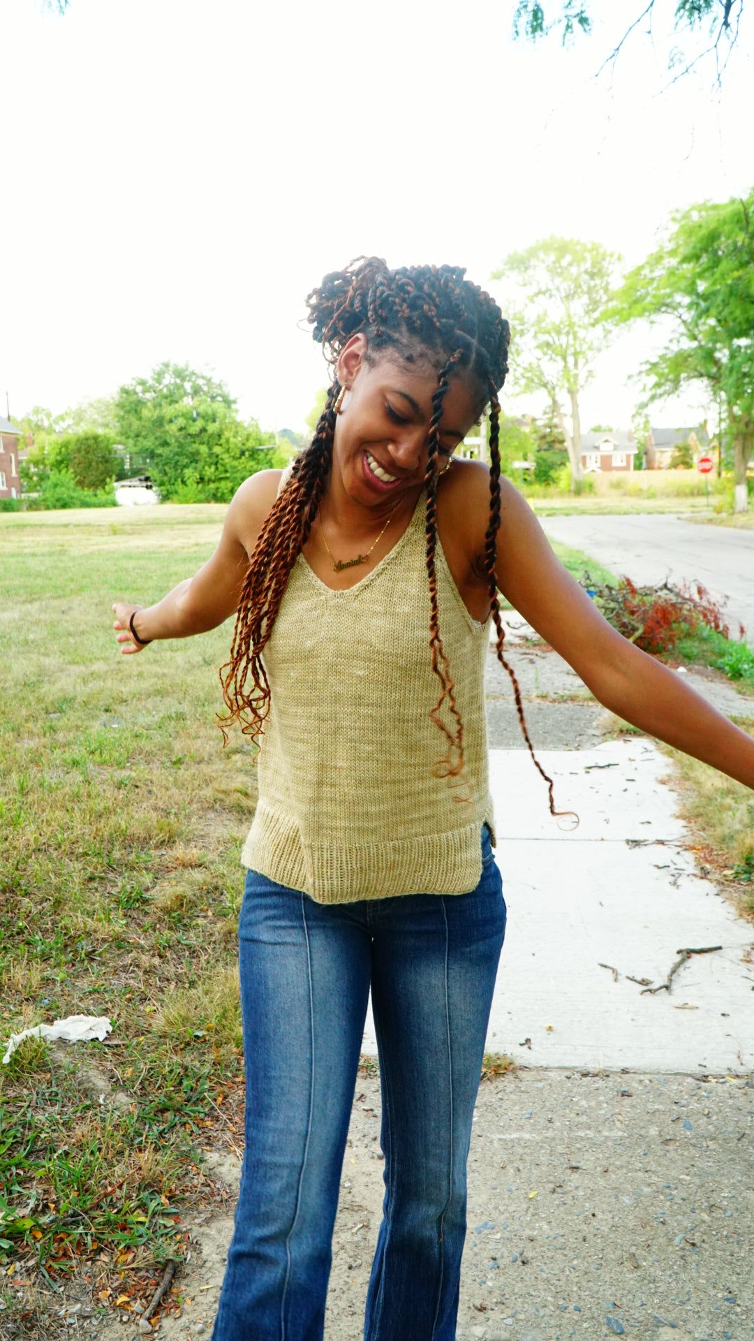 Lisa Tank | Knitting Pattern