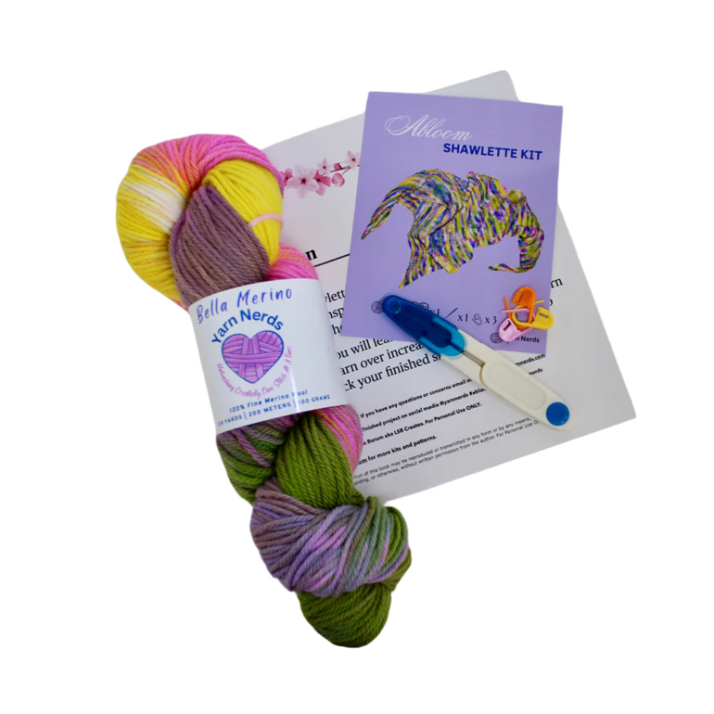 Abloom Shawlette Kit