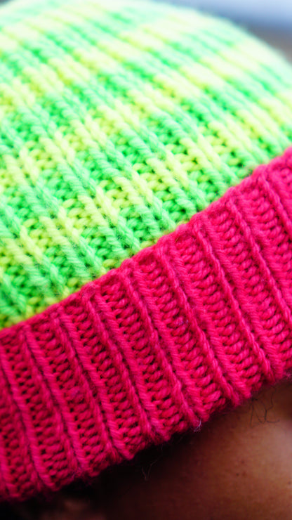 Color Pop Beanie Knit Kit