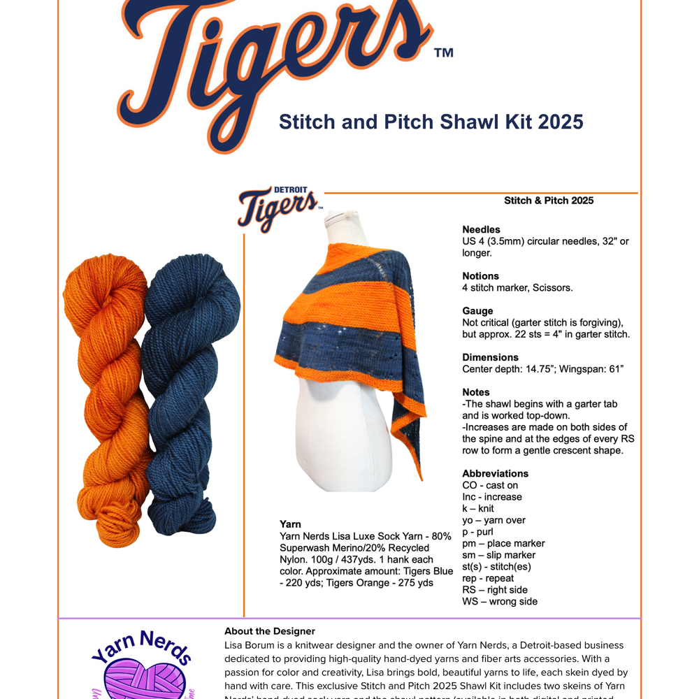 
                  
                    Game Day Shawl Kit PRE ORDER
                  
                