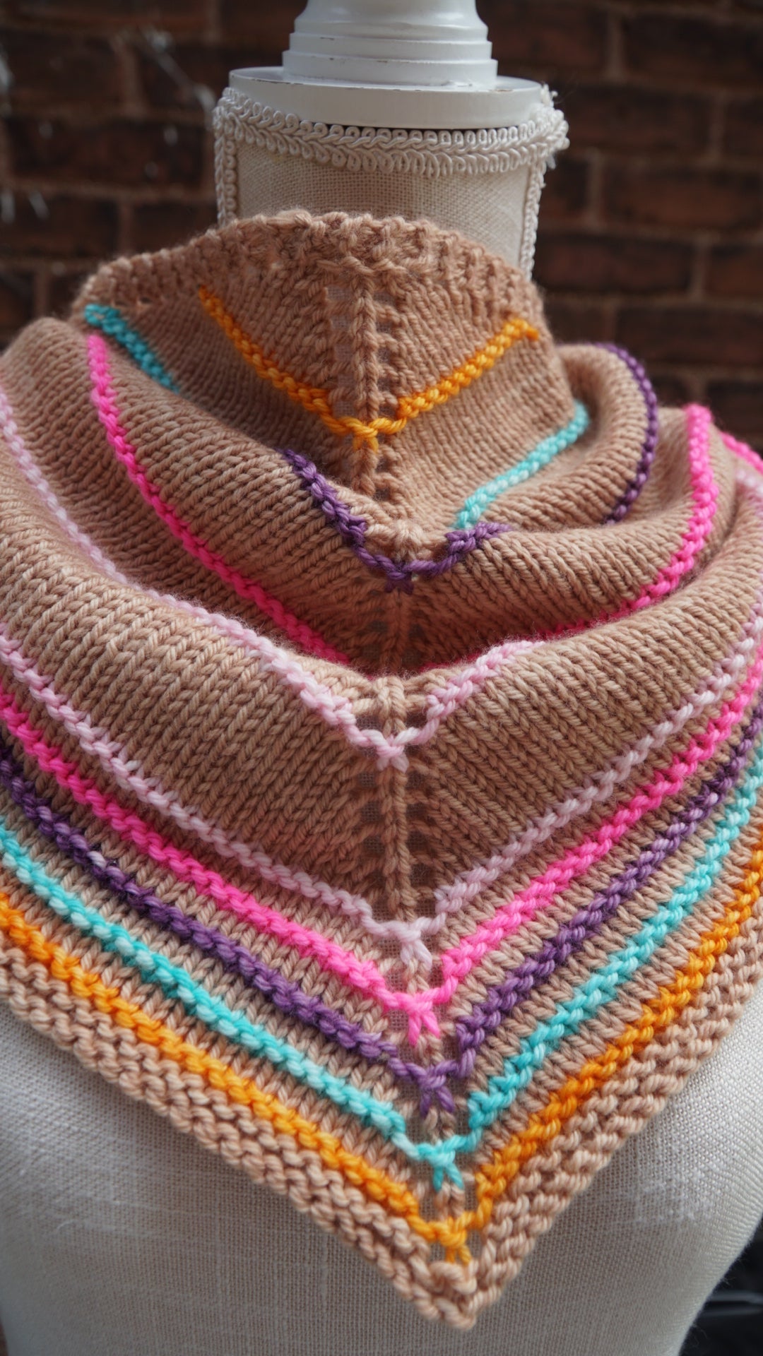 Blossom Kerchief Knit Kit