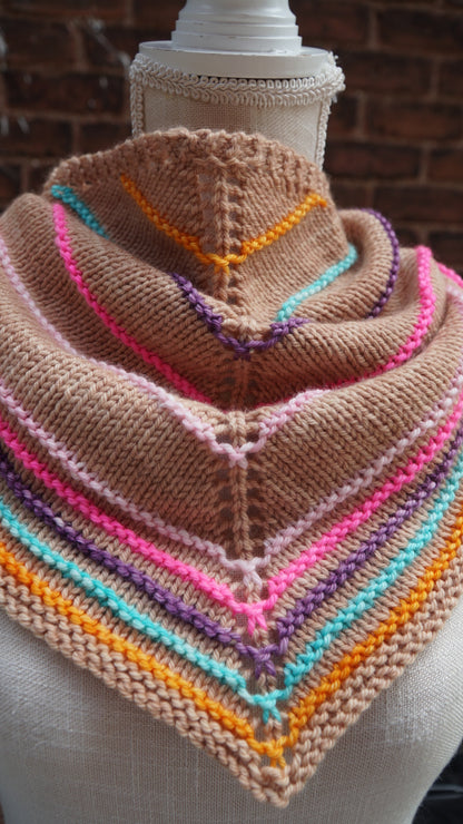 Blossom Kerchief Knit Kit