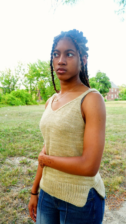 Lisa Tank | Knitting Pattern