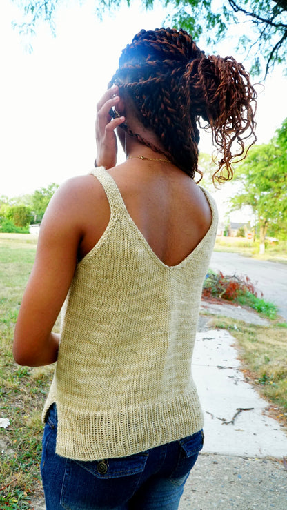 Lisa Tank | Knitting Pattern
