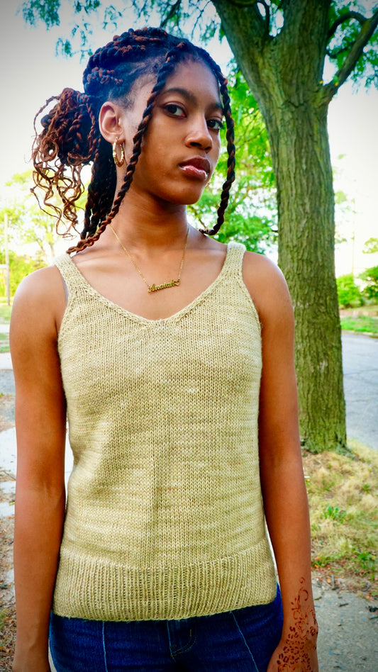 Lisa Tank | Knitting Pattern