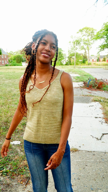 Lisa Tank | Knitting Pattern