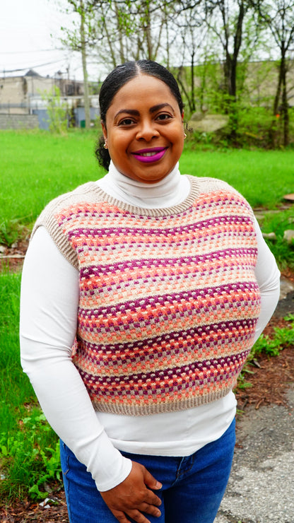 Switch Vest Knit Pattern