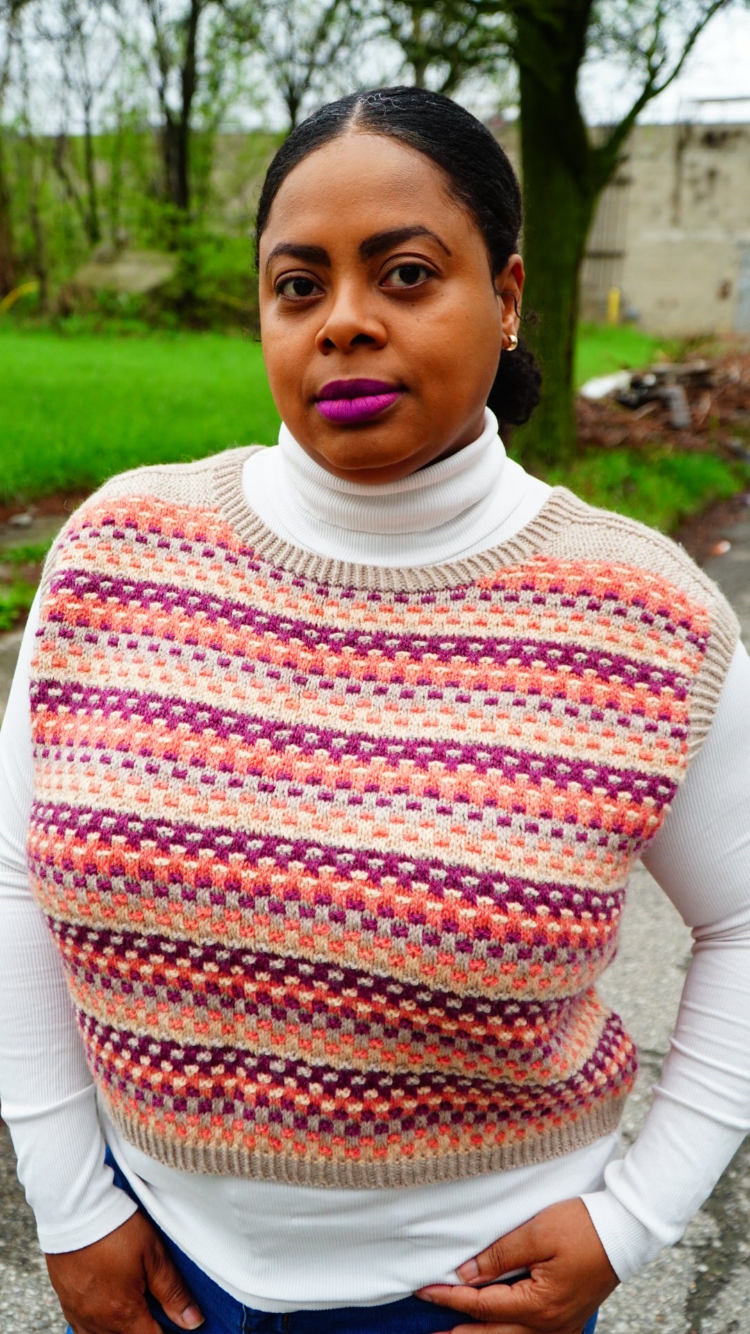 Switch Vest Knit Pattern