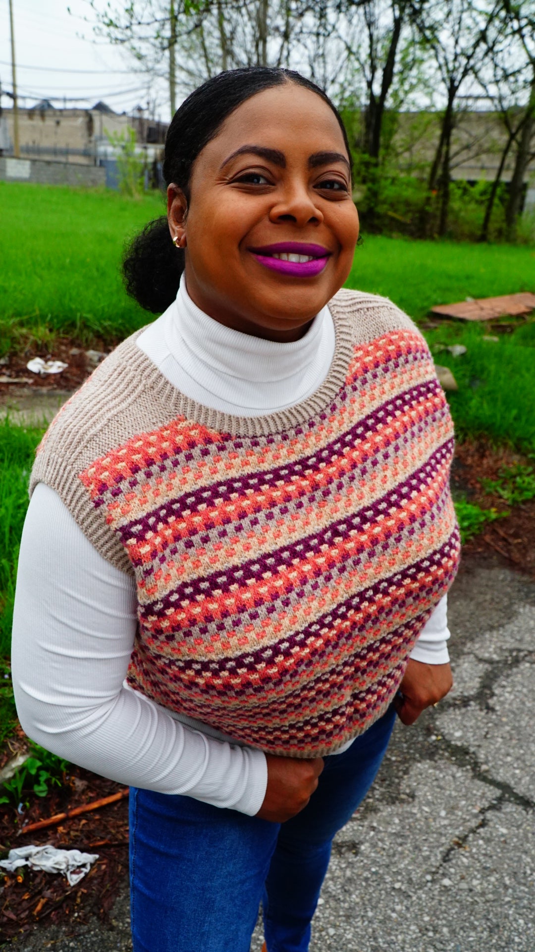 Switch Vest Knit Pattern