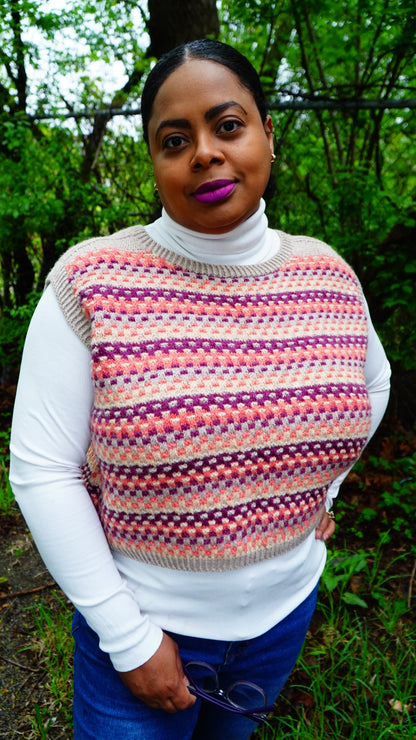 Switch Vest Knit Pattern