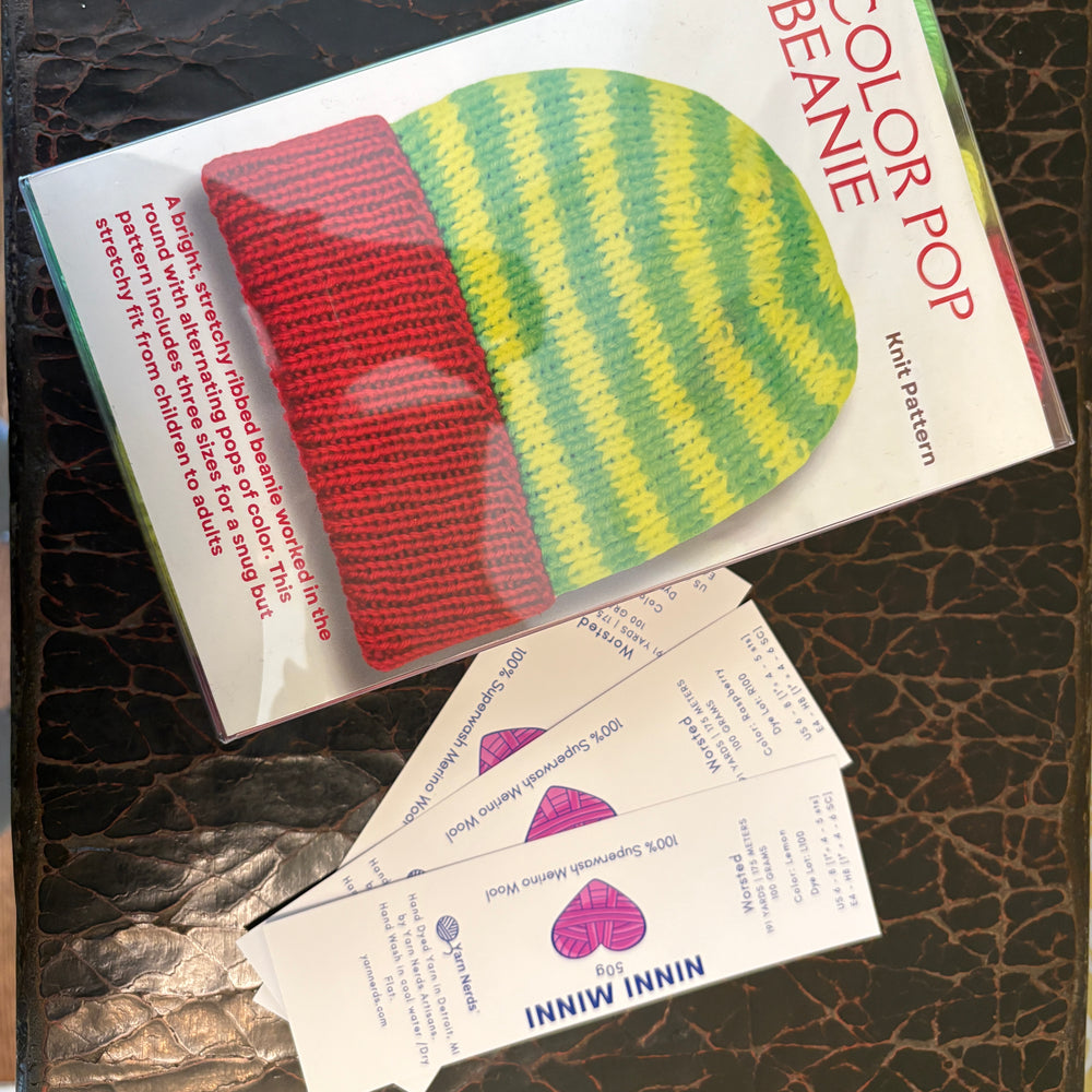 
                  
                    Color Pop Beanie Knit Kit
                  
                