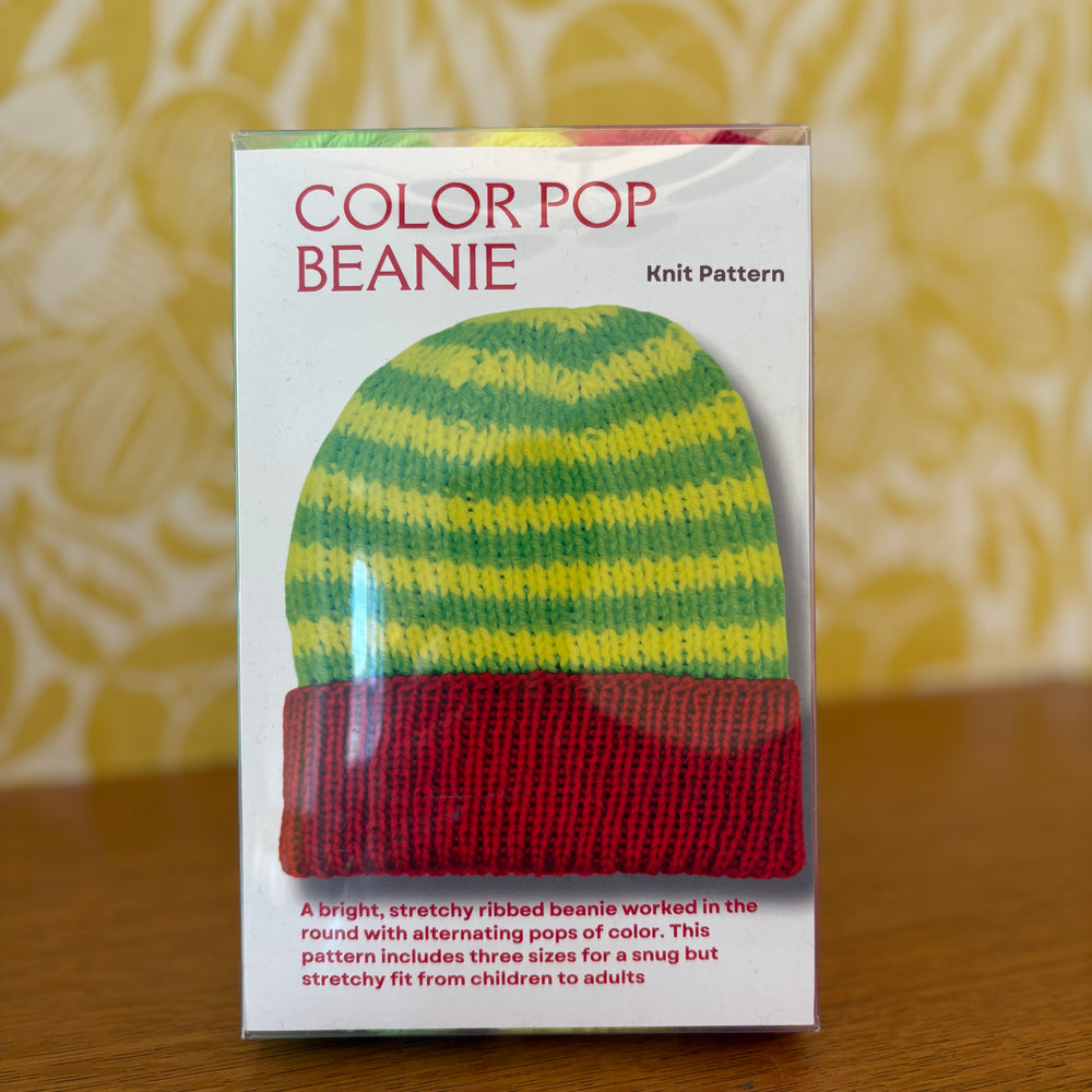 Color Pop Beanie Knit Kit