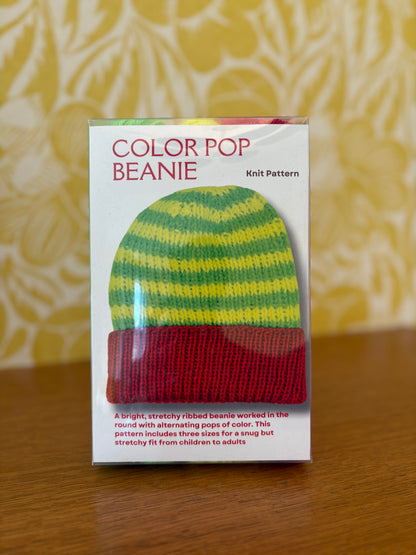 Color Pop Beanie Knit Kit