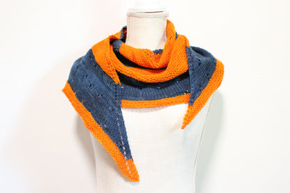 Game Day Shawl Knit Pattern
