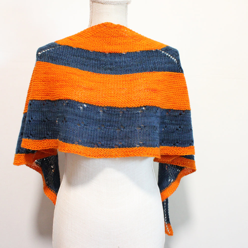Game Day Shawl Knit Pattern