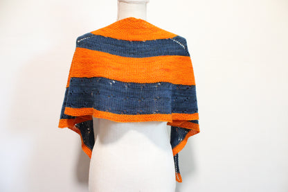 Game Day Shawl Knit Pattern