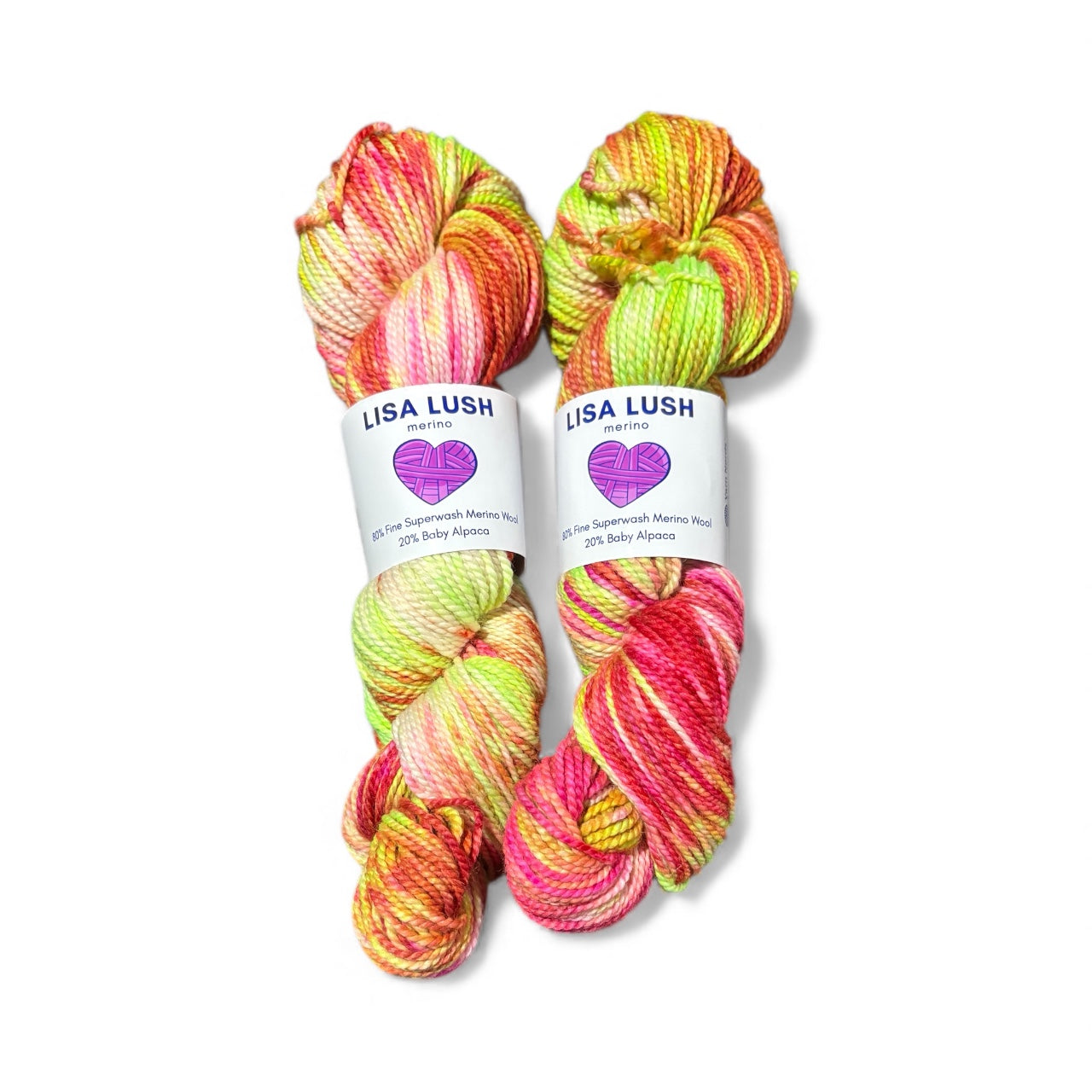 Lisa Lush – Hand-Dyed Worsted Weight Merino/Alpaca Yarn | Yarn Nerds