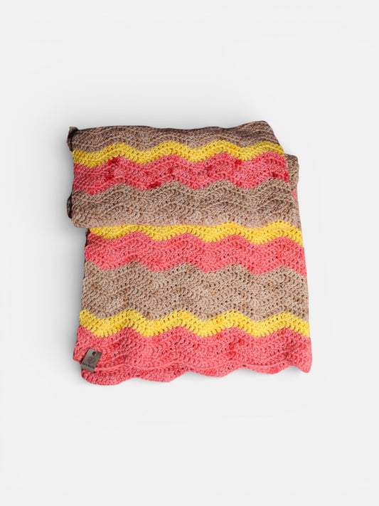 Yarn Nerds Ripple Blanket
