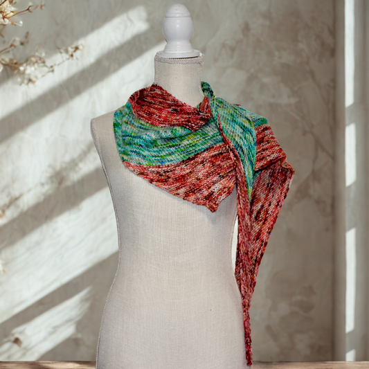 Bee Shawl Knit Pattern