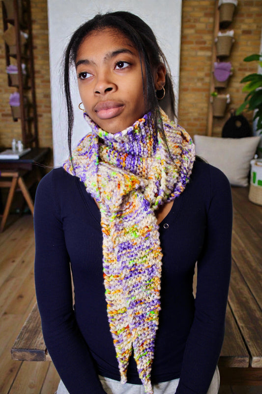 Lofi Scarf Knit Pattern